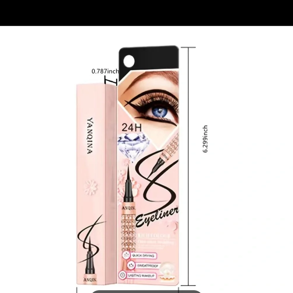 YANQINA Eyeliner Waterproof Sweat-proof Liquid eyeliner